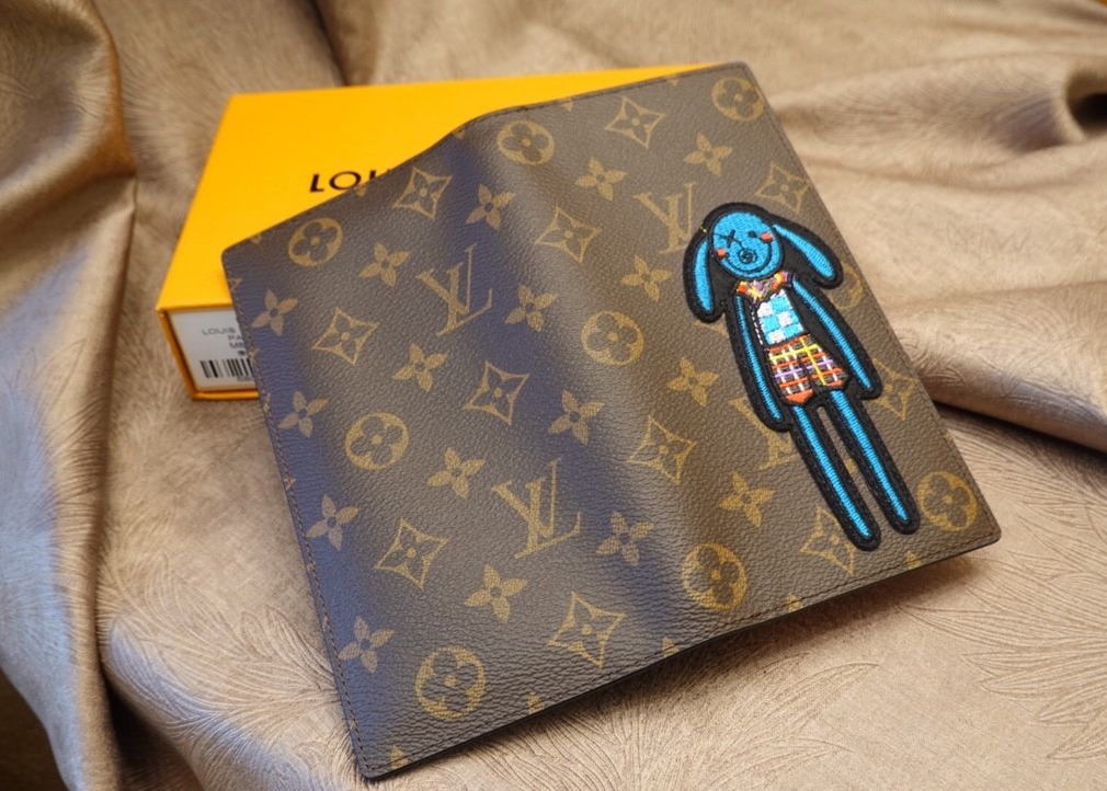 Cartoon Embroider Luxury Brand Wallet