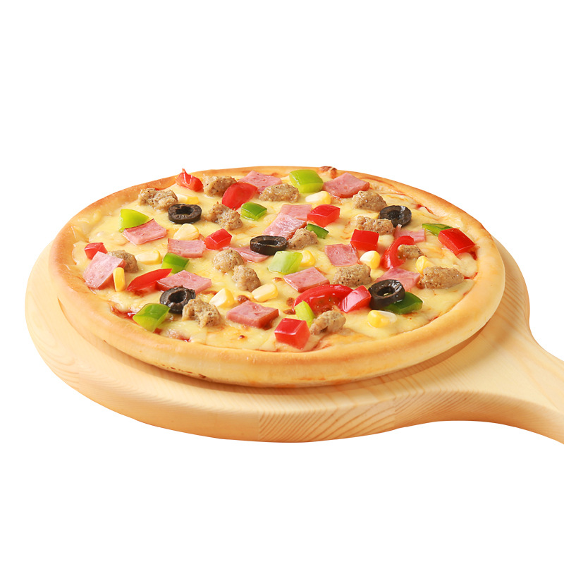 Full Color Baking Kraft Corrugated Paper Pizza Cardboard Pizza Slice Boxes Bulk