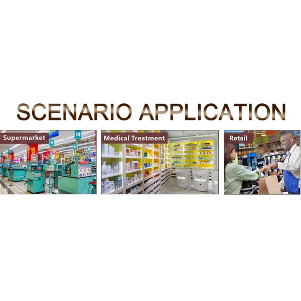 High Performance Platform 2D CMOS Omnidirectional Barcode Scanner Supermarket Desktop Barcode Reader Scanner