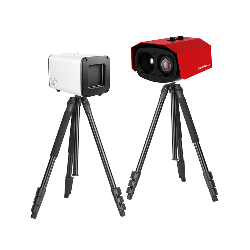 FDA CCTV Detection Thermal Face Camera Body Heat Temperature With Face Recognition