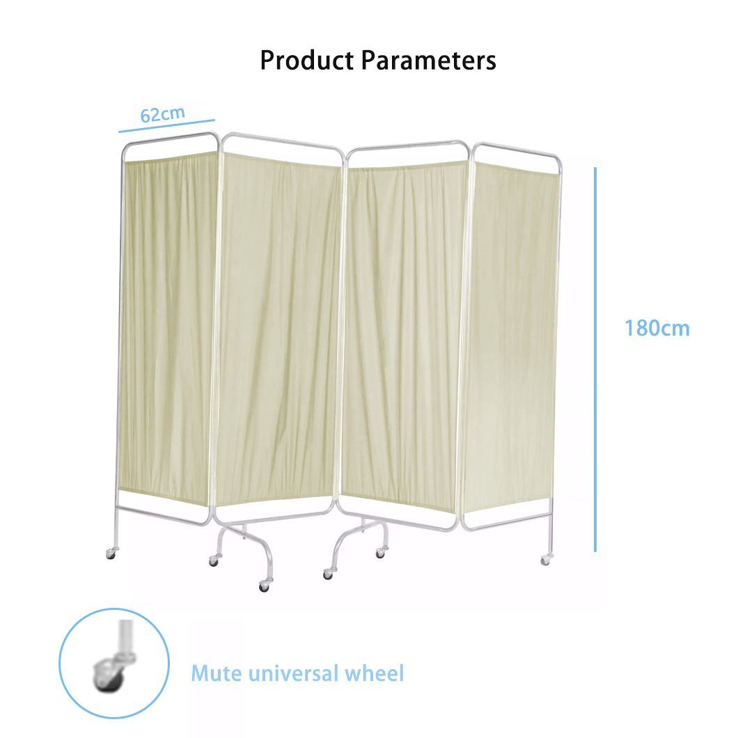 Partition Ward Portable Bed Screen Movable Hospital Curtain in Emergency Room Medical Curtains