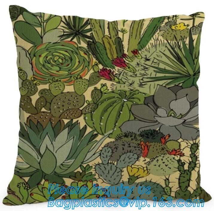 wholesale Digital Printed Cactus Tapestry Custom Print home decor mandala bohemian wall hangings tapestry bagease packag