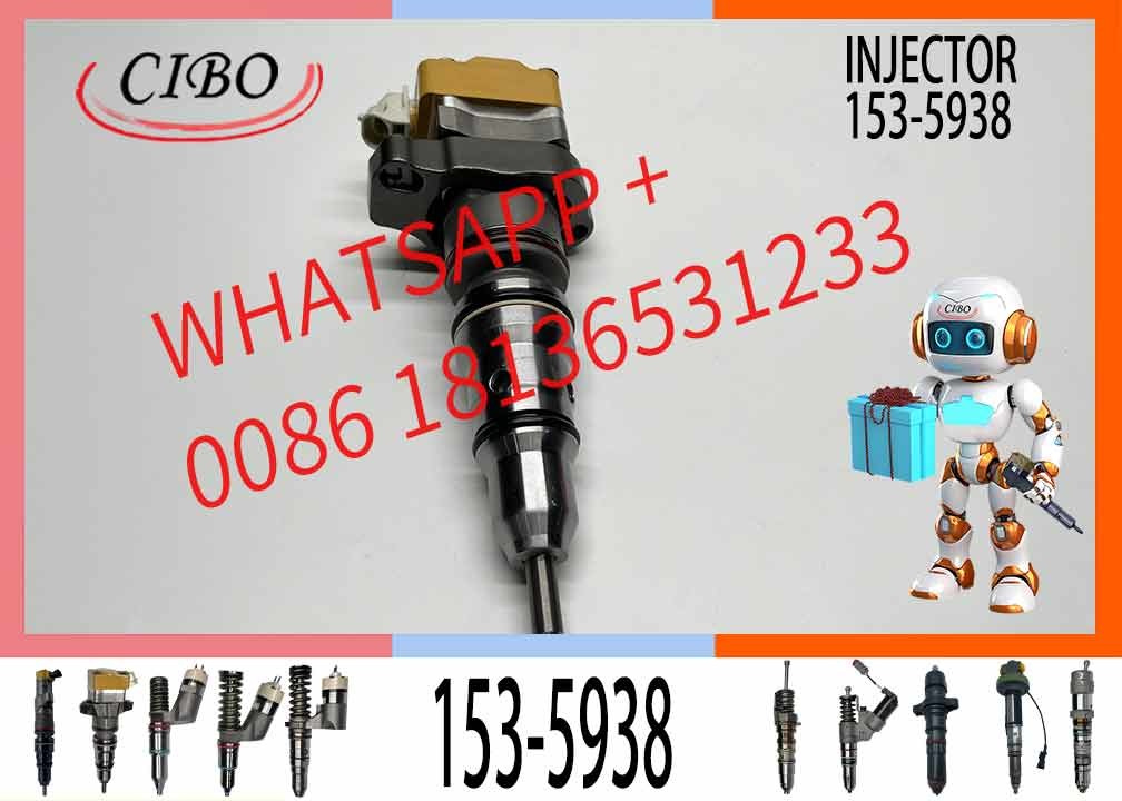 Excavator parts 1780199 3126 injectors 178-0199 222-5966 173-9379 for injector 3126