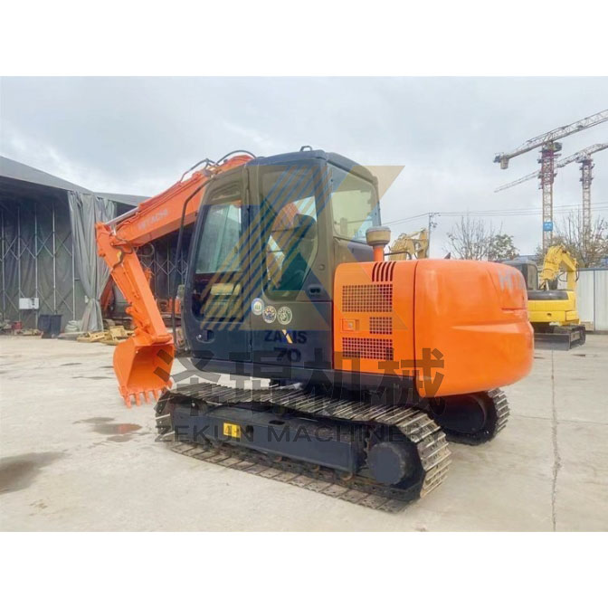 Used Hitachi ZX70-5G Excavator with Hydraulic Pump in Good Condition