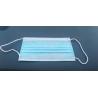 Buy cheap Waterproof 3 Ply Disposable Face Mask Anti Dust 95% High Filtration Capacity from wholesalers
