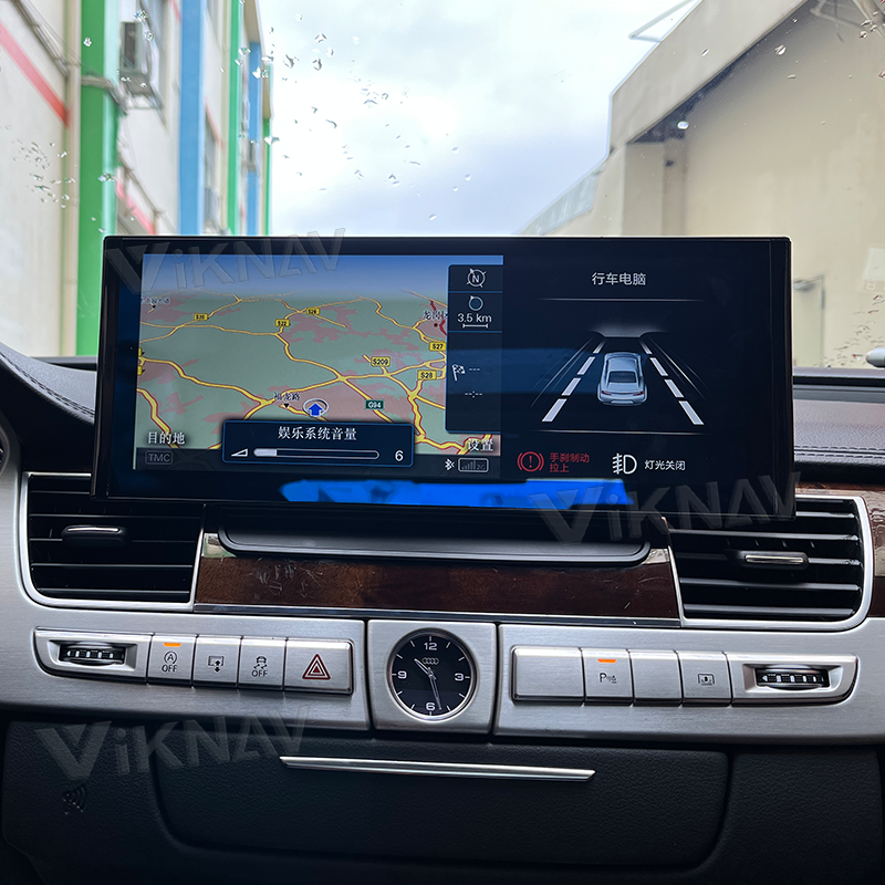 1920*720 Android Auto Car Stereo 12.3 Inch For Audi A8 D4 2011-2017