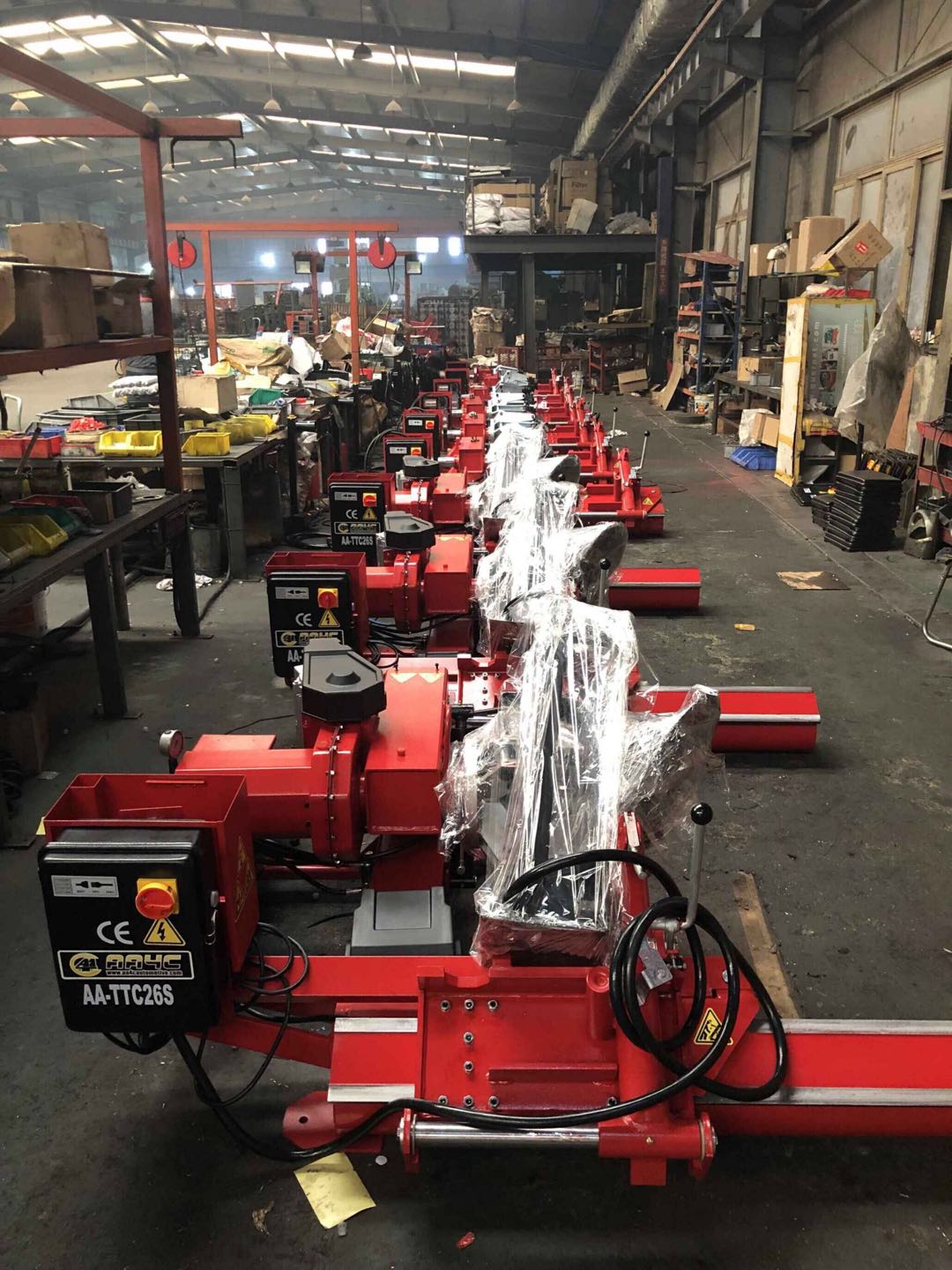 AA4C tire changing machine full automatic Truck tire changer wheel balancer 14"-26"