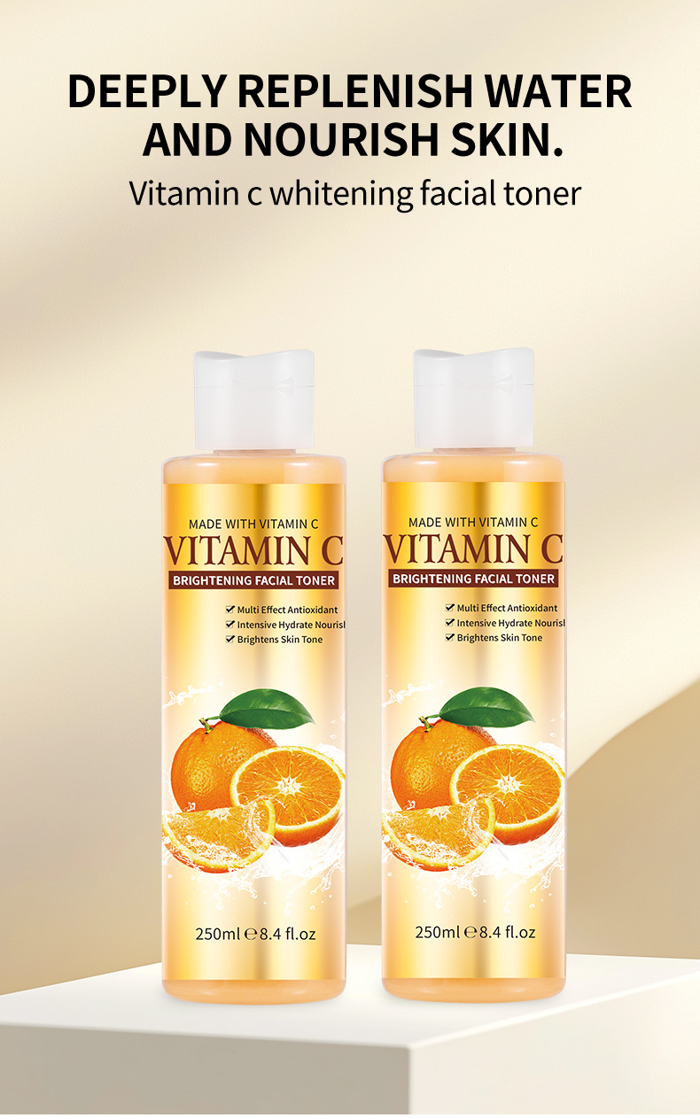 Best Vitamin C Turmeric Whitening Moisturizing Essence Water Shrinking Pores Removing Necrotic Cutin Facial Toner