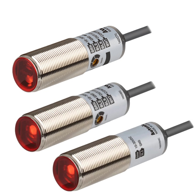 Sensor Connectors Diffuse reflective type Optical Sensors Photoelectric Industrial Autonics USA BRQM100-DDTA-P Infrared LED