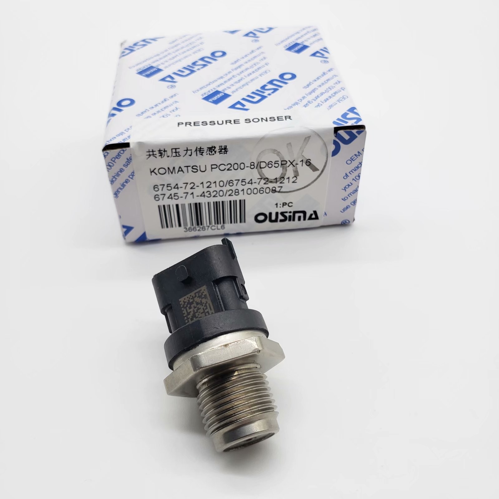 Komatsu Excavator Sensor 6754-72-1210 6754-72-1212 6745-71-4320 281006087