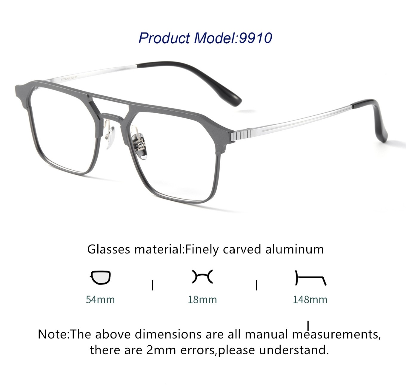 Goggles Triple Purpose Glasses Pultitanium Aluminum Magnetic Glasses