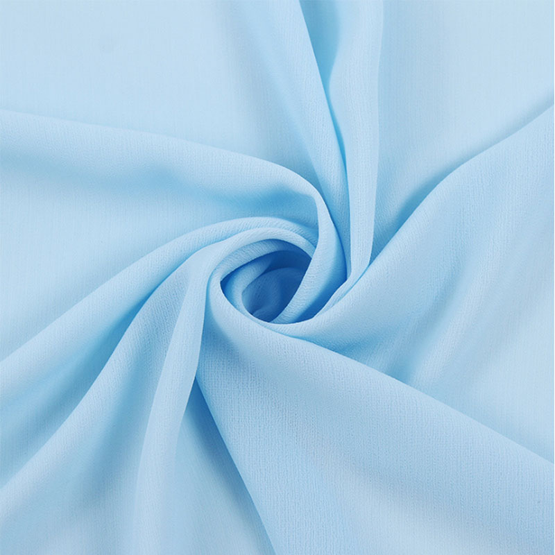 Multicolor Crepe Tie Dye Polyester Fabric 150cm 108gsm Chiffon Dress Material