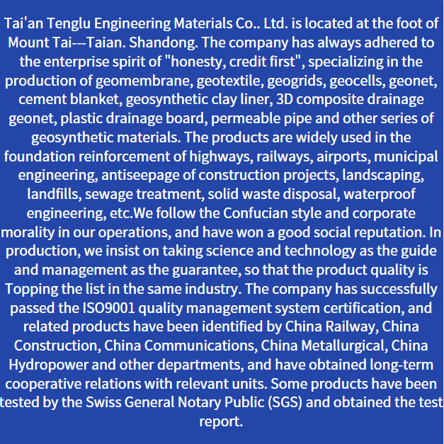 Market Base Reinforcement Resilient PP Biaxial Geogrid Mesh for High Tensile Strength