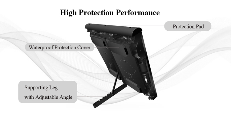 Giant Stadium Perimeter LED Screen Waterproof Outdoor LED Display Board For Full Color Video