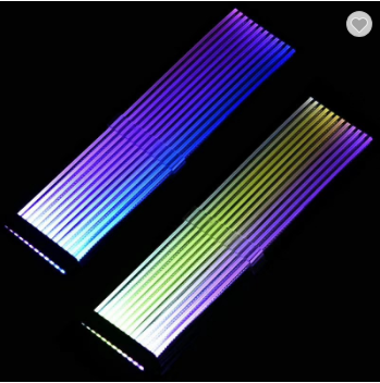 Custom 24Pin ATX maleto Male PSU Power Extension cable neon light cable 18AWG