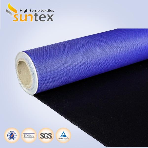 Fireproof Polyurethane PU Coated Fiberglass Fabric Fire Resistant Thermal