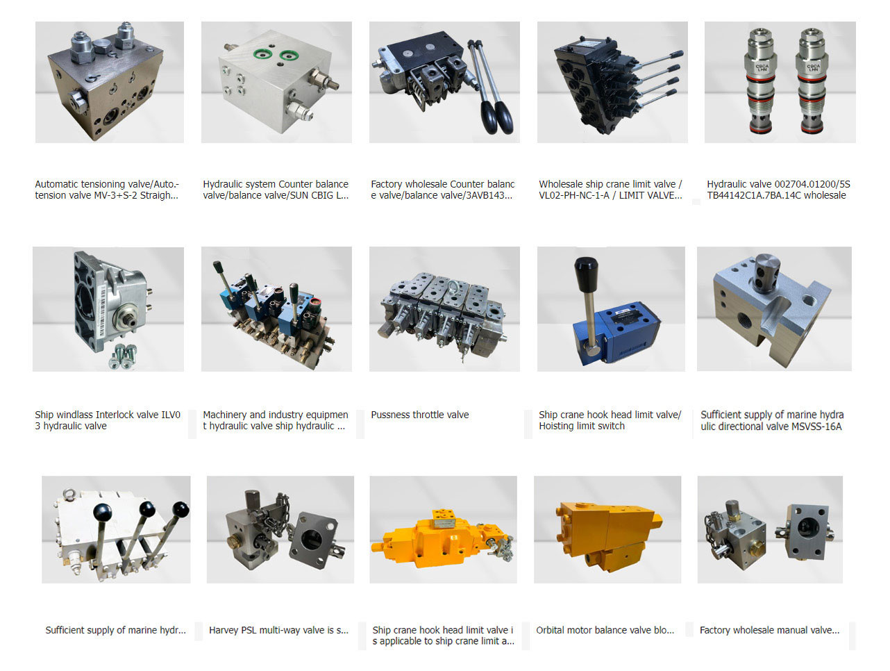 Ship Stern Throwing Boat WALVOILSDS-180 Hydraulic Control Valve Multi - Way Reversing Valve