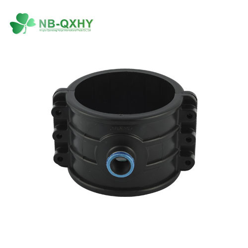 China Factory New Material PP Clamp Saddle with Reinforcing Ring