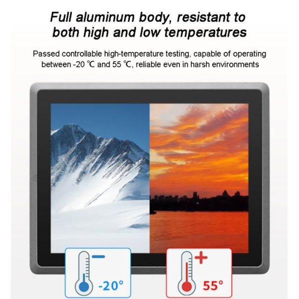 21.5 Inch J6412 Embedded Android Industrial All-in-One Computer Computer Touch Panel PC