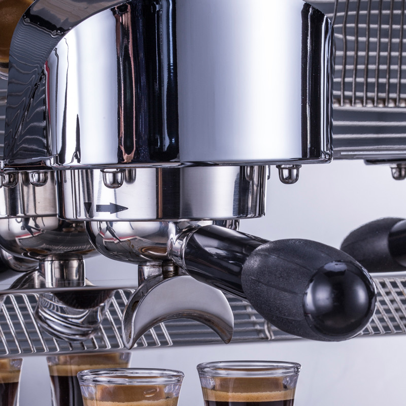 Corrima Double Group Coffee Machine Commercial Manual Espresso Machine
