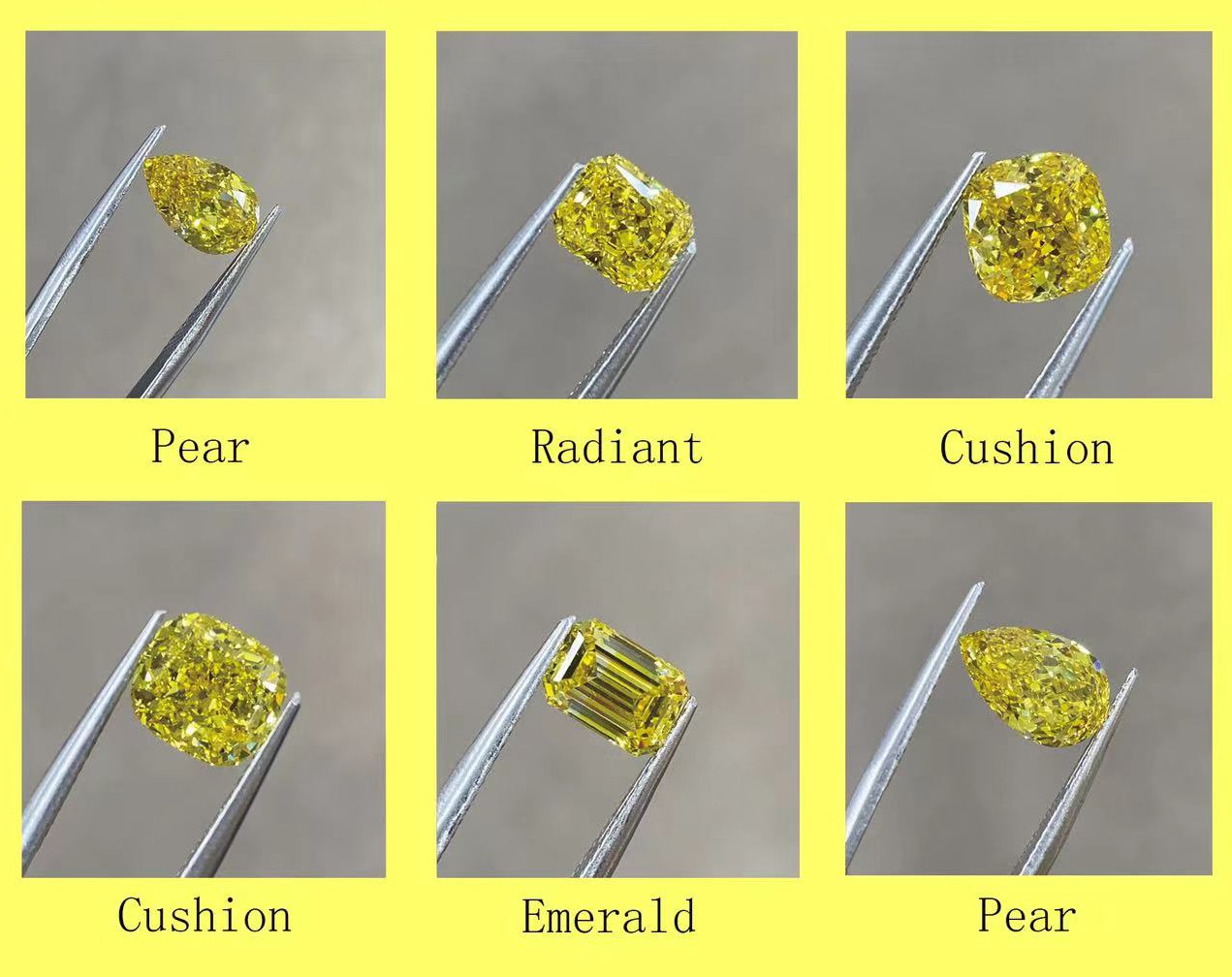 IGI Certified cvd synthetic diamonds cvd tool jewelry design lab made diamonds earing necklace