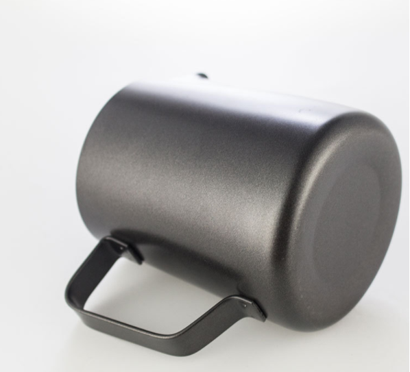 Black Coffee Maker Accessories High End Sharp Spout Milk Pitcher