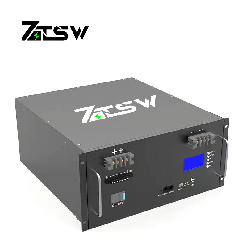 48v 100Ah Lifepo4 Smart Lithium Iron Phosphate Battery Built-in BMS High Performance For Van, Marine,Boat