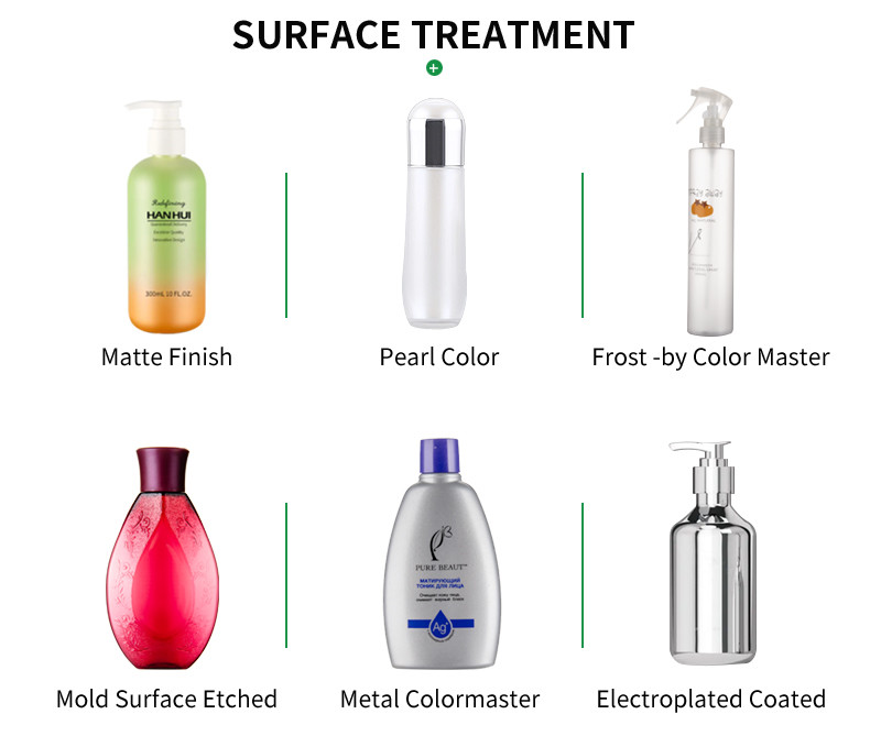 Opaque Color 600ML 20 OZ Plastic Shampoo Pump Bottles Empty