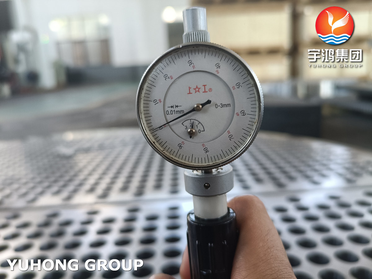 Forged EN10222-4 P280GH / 1.0426 Carbon Steel Tubesheet for Heat Exchanger