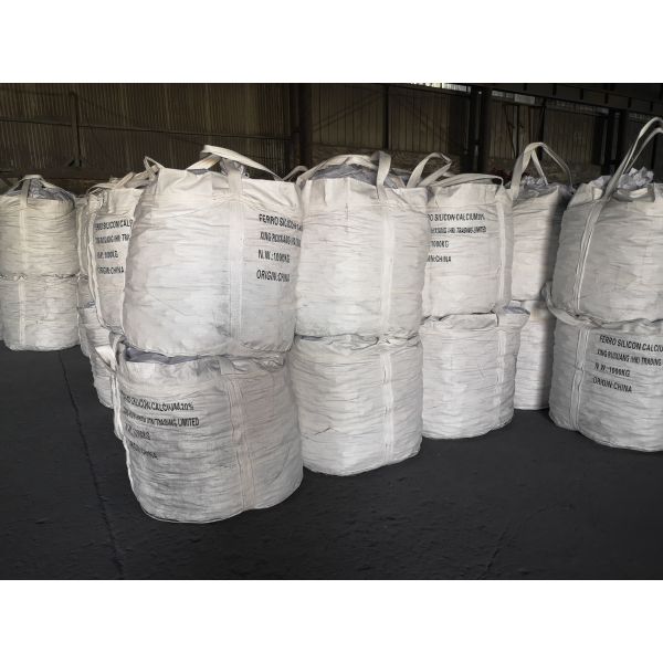 Ferro Calcium Silicon Alloy Lump 10-50mm For Final Deoxidation