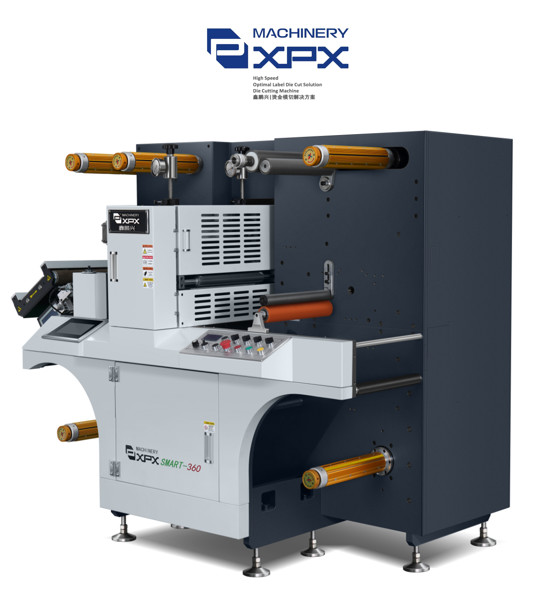 Automatic PLC Controlled Rotary Die Cutting Machine Precision Cutting Speed Rotation