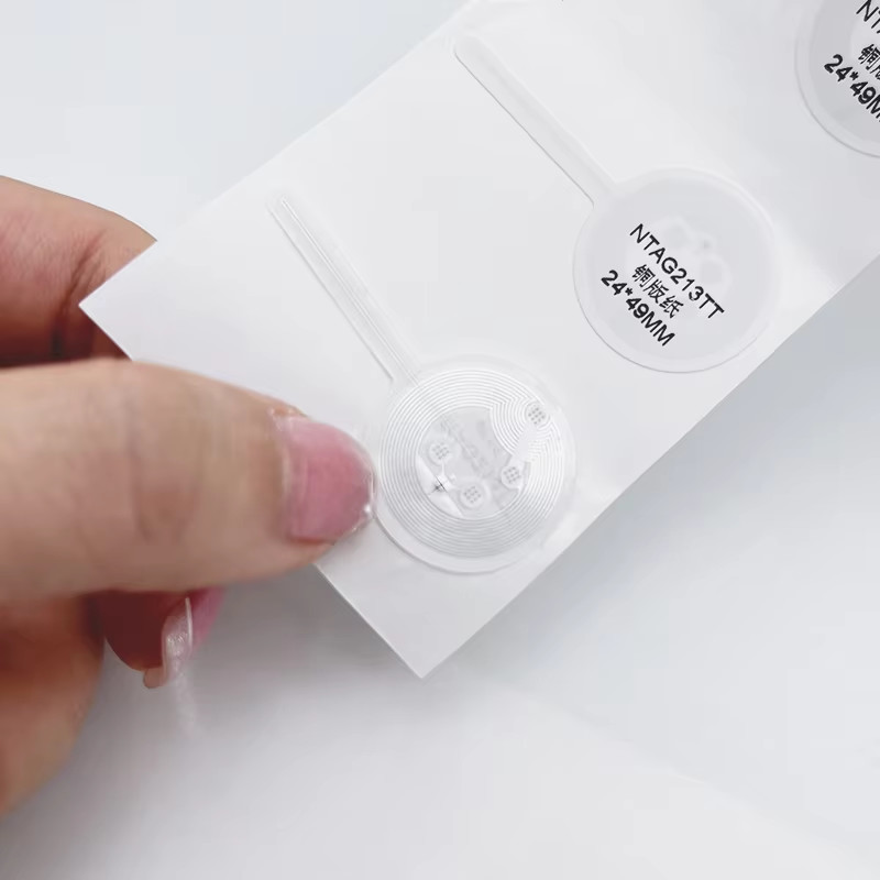 Tamper Proof NFC Label Sticker NTAG213TT/ NTAG424DNA RFID Fragile Tags