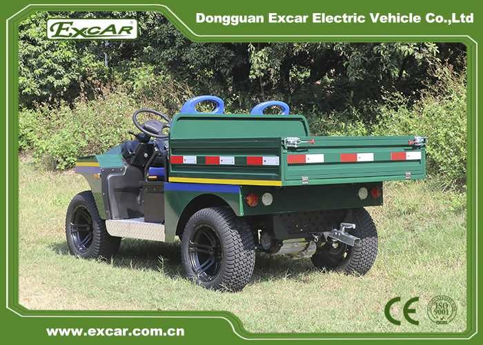 Aluminum Chassis Electric Golf Carts With Cargo Lithium Ion Battery 150ah