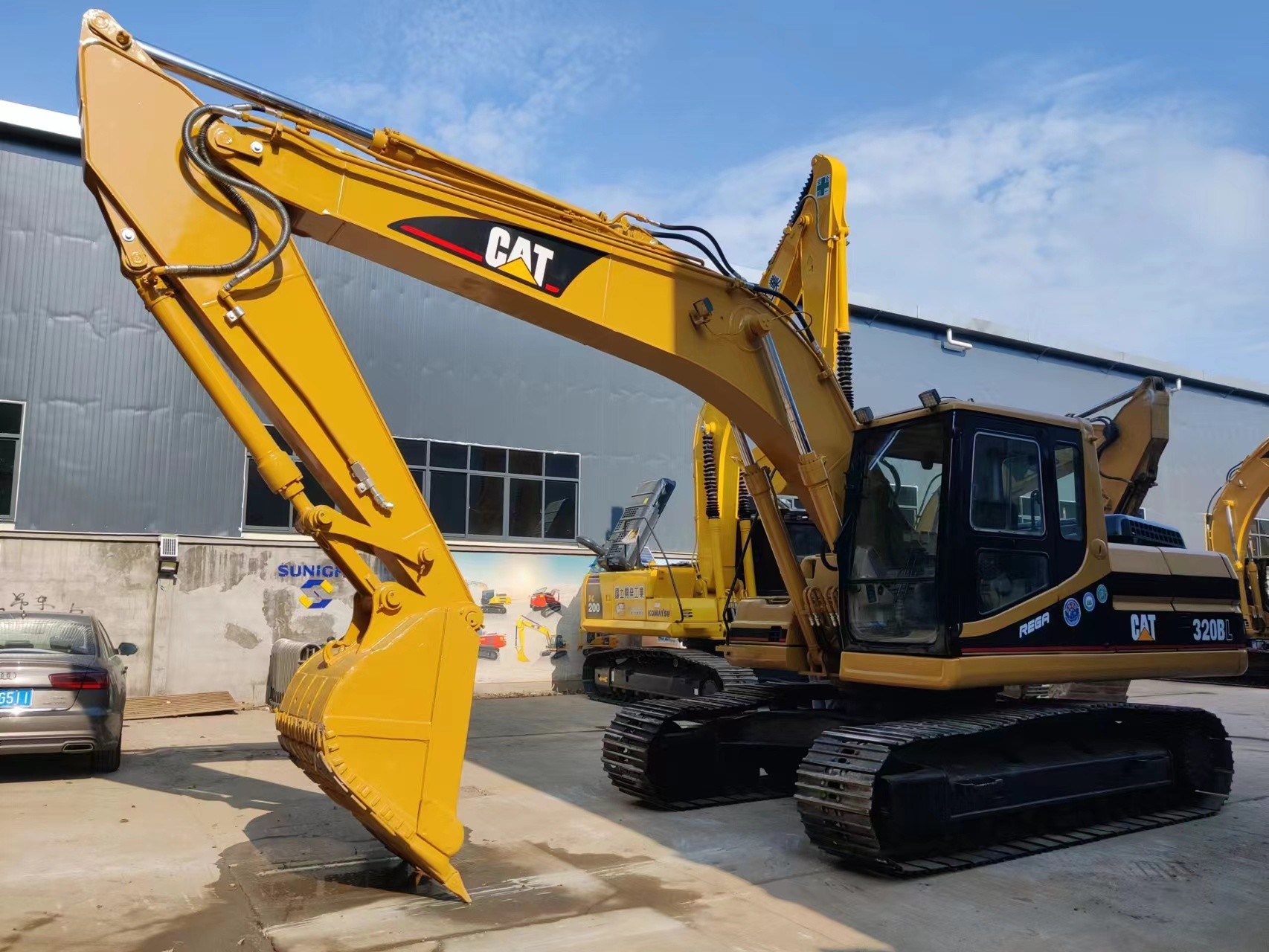 20T Used CAT Excavators Original 320B / 320BL Excavator For Big Projects