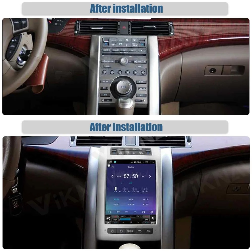 10.4Inch 8 Core Stereo For 2006-2010 Acura RL Android GPS Navigation Multimedia Player LCD screen Wireless Carplay BT 4G