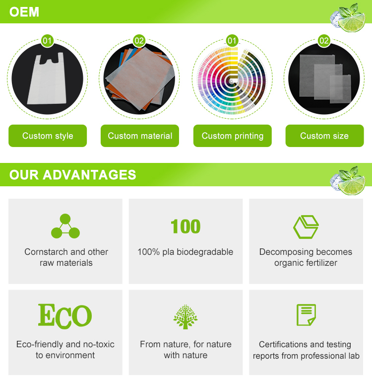 BIODEGRADABLE COMPOSTABLE, PLA, CORN STARCH PLA Stand Up Pouch Zipper Bag , Zipper Bag For Food, ECO FIRNEDLY, GREEN PAC