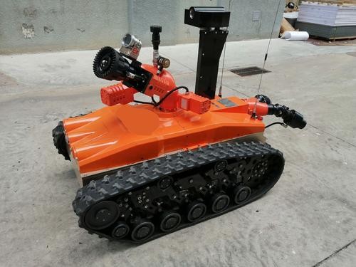 Fire-fighting robot china factory Fire fighting robot TAF35 – Firefighting with water mist