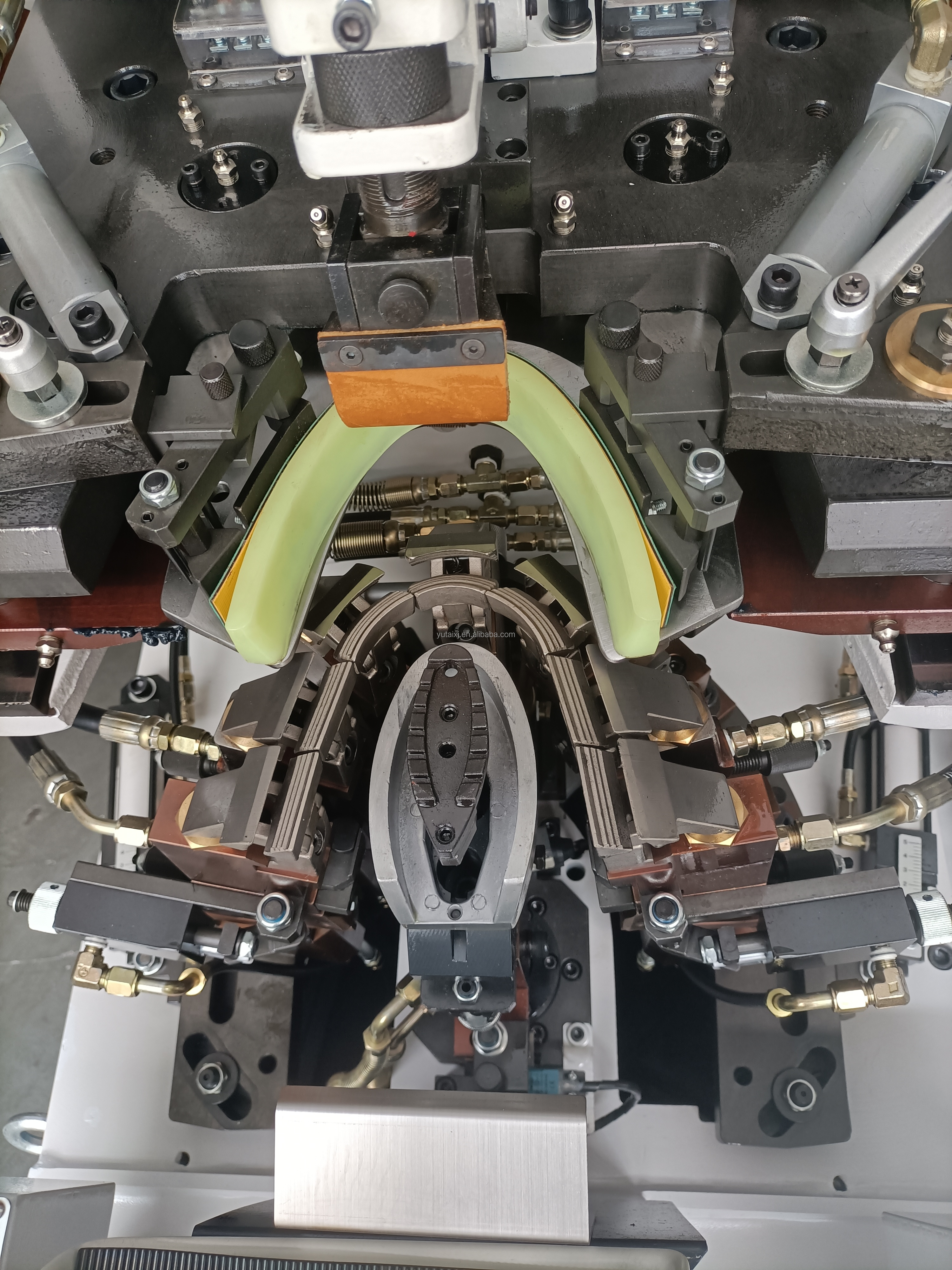 High Heel Shoe Last Machine Efficient Operation High Consistency Heel Seat Lasting Machine