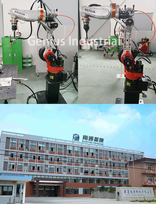 Complete Mig Welding Robot With Welding Positioner For Medical Chair
