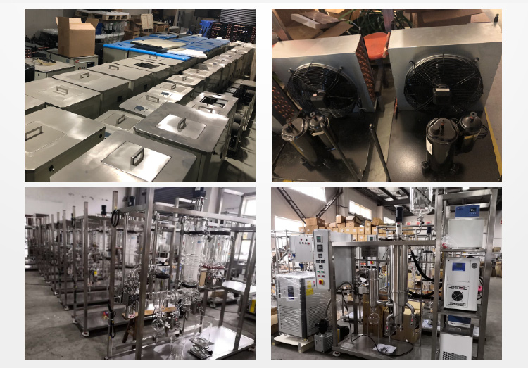 Wiped Film Distillation Equipment Lanphan For Cbd Oil