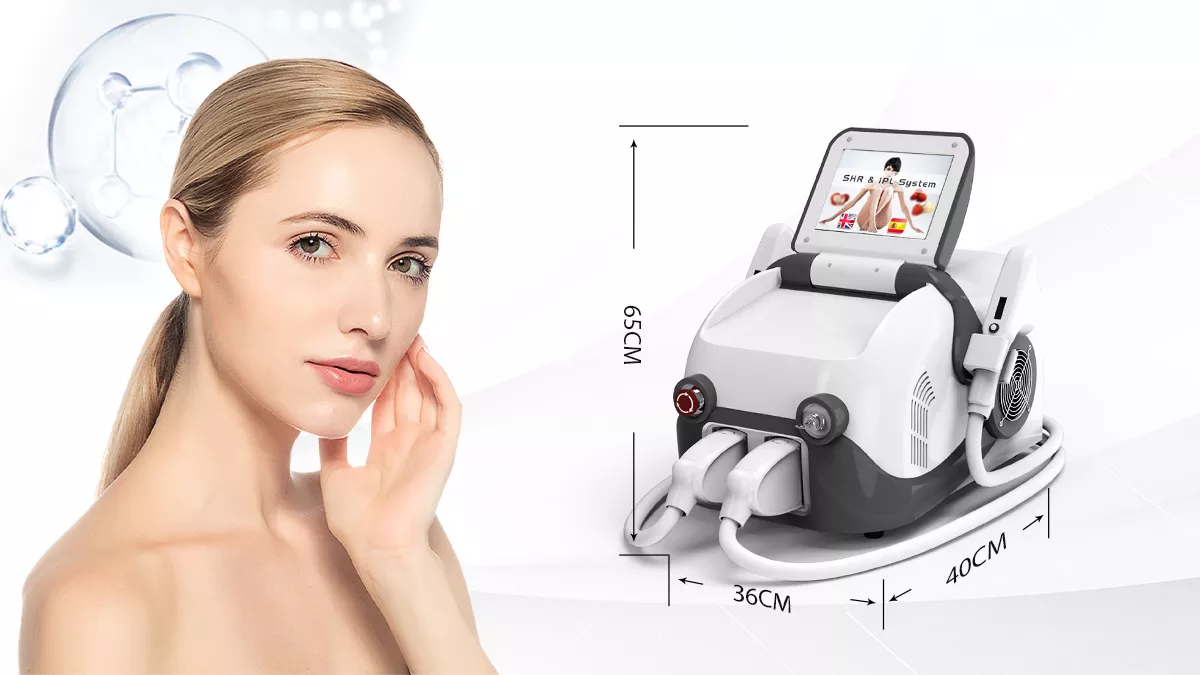 Portable Ipl Opt Shr Shr Opt E Light Handset Lamp Handle Laser Ipl Hair Removal Hair Removing Machine