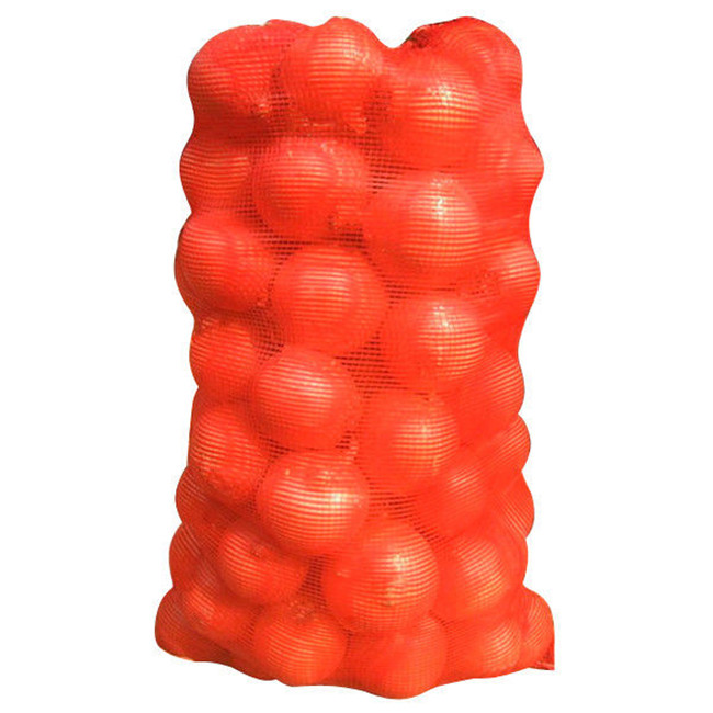 Customized Size HDPE Mesh Bag for Vegetable and Fruit PE Raschel Net Potato Bag 50kg