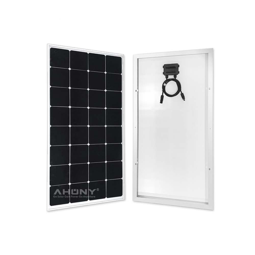 120W Glass Solar Panel Maxeon solar cell back contact SunPower IBC power sol solor panel solar panel for Navigation Buoy data