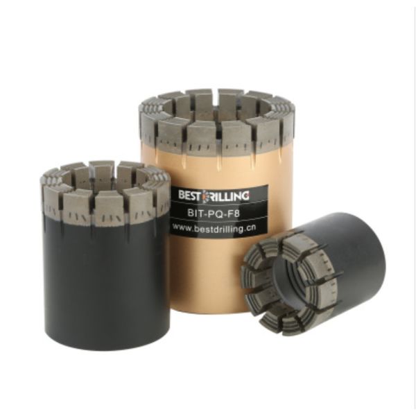 HQ/AQ/BQ/NQ/PQ Series Core bit Barrel Drill Diamond Boring Bit Hq Drill HQ3 Tri Cone Diamond Core Drill Bit