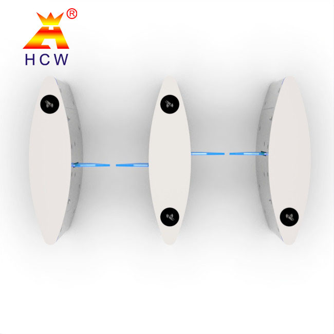 Flap Barrier Turnstile Retractable Wing Entrance Control Security Automation
