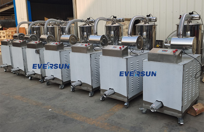 1.5 - 7.5KW Vacuum Conveyor Systems Pressure 0.5 - 0.6MPa Capacity 600L/H - 6000L/H Or Customized