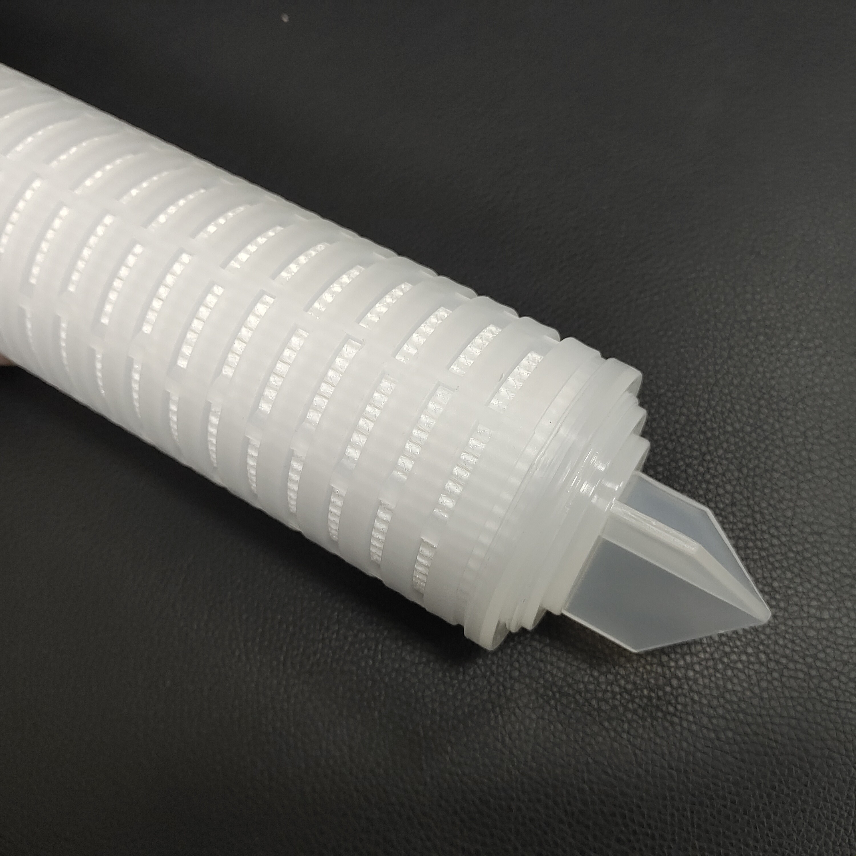 Microporous Polypropylene RO Industrial Pleated PP Water Filter Diameter 2.7" 1.2m3/H