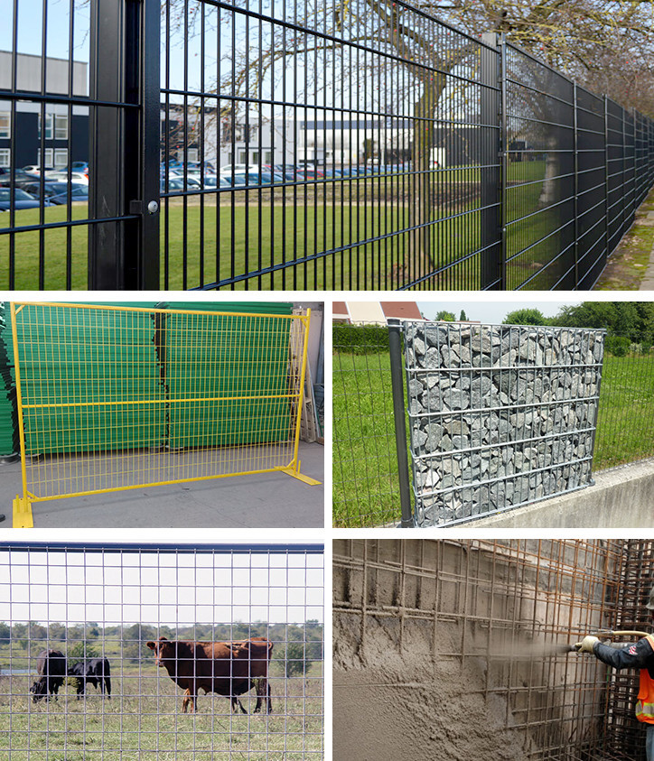 Strong Electro Galvanized Pvc Welded Wire Mesh Panels Solid Structure with Corrosion Resistance