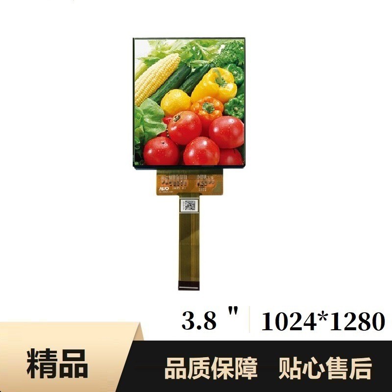 3.8 Inch AMOLED Display Module 1080*1200 Resolution 39 Pin MIPI 100C/D