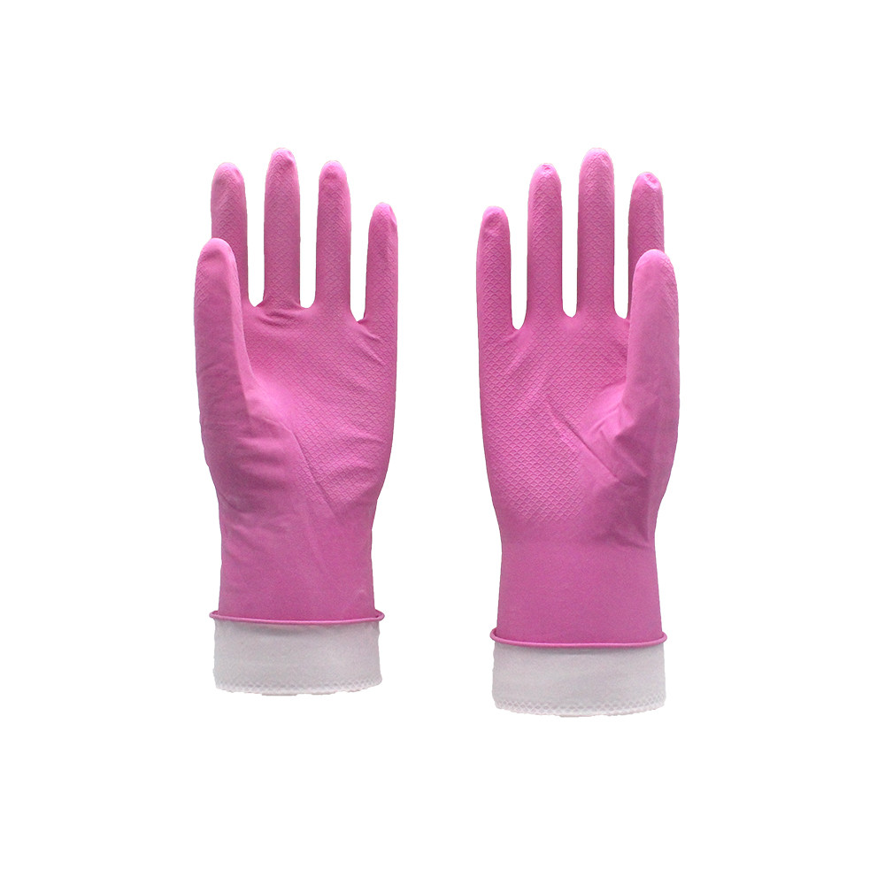 Latex Household Rubber Gloves Slip Resistant Excellent Strength eco friendly